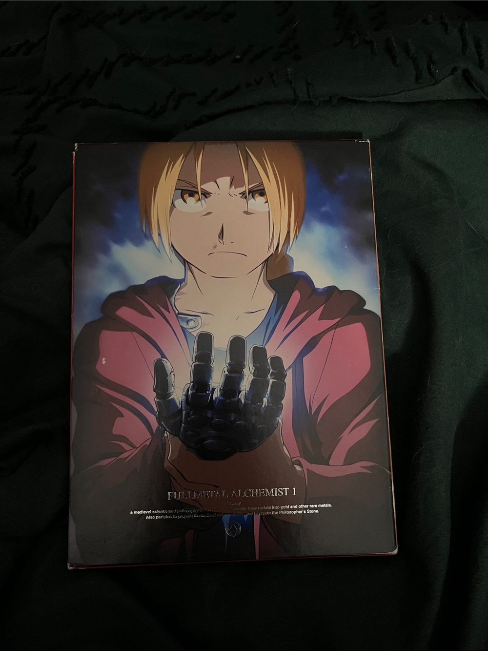 Fullmetal Alchemist Ed Elric Art Print Cover - Red Jacket, Black Glove